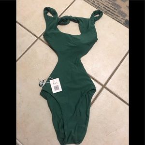 Brand New Tags on Cupshe Green One Piece Small